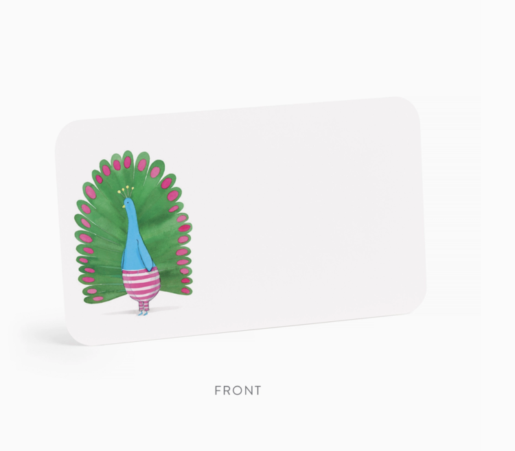 E. Frances Paper Studio Peacock Little Notes®