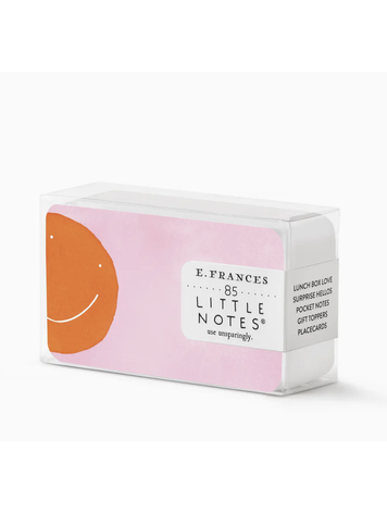 E. Frances Paper Studio Orange Smiley Little Notes®