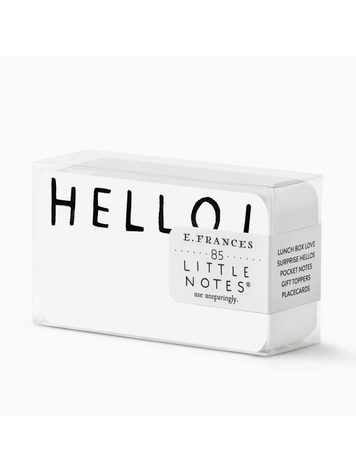 E. Frances Paper Studio Hello Little Notes ®