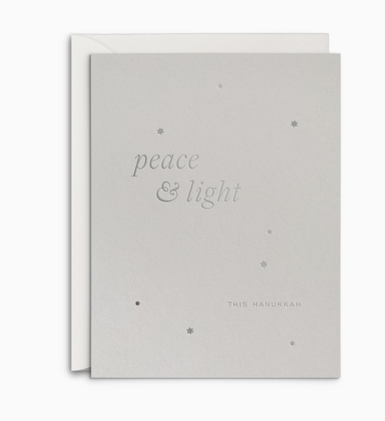 Smitten on Paper Peace and Light Hanukkah