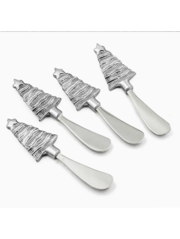 India Handicrafts Inc Christmas Tree Spreaders Silver
