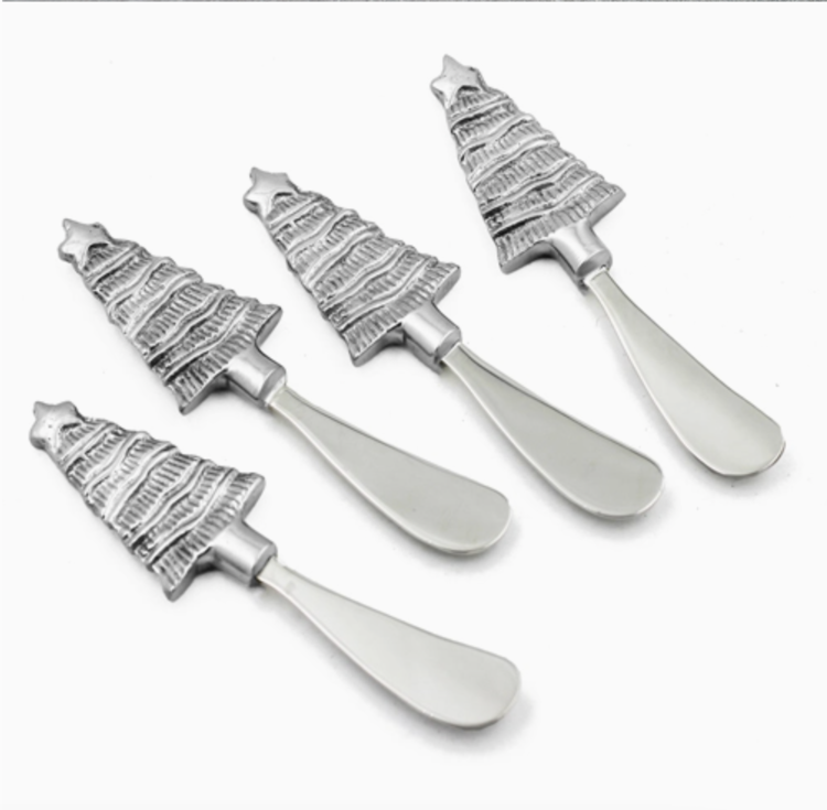 India Handicrafts Inc Christmas Tree Spreaders Silver