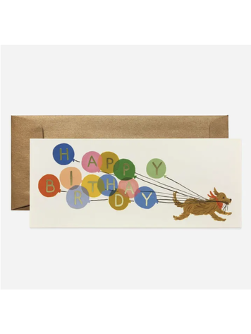 Rifle Paper Co. Birthday Balloon No. 10 Card