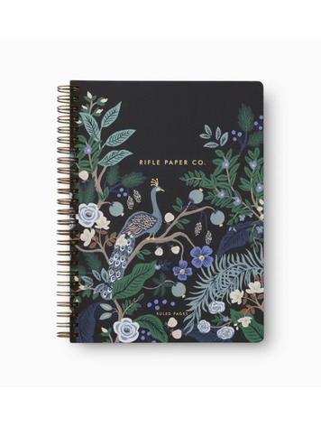 Rifle Paper Co. Peacock Spiral Notebook