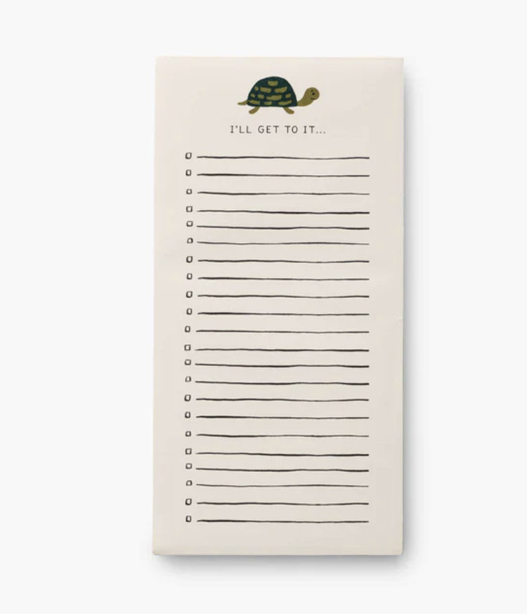 Rifle Paper Co. I'll Get To It Market Pad