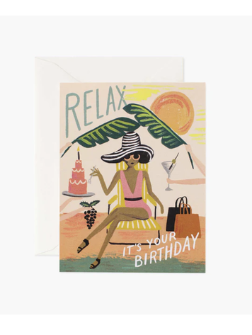 Rifle Paper Co. Relax Birthday