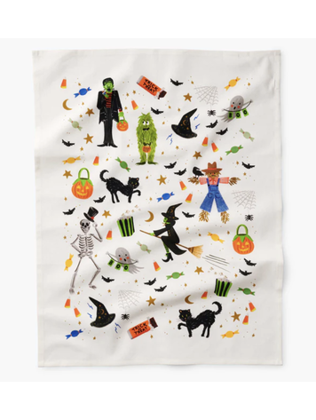 Rifle Paper Co. Halloween Parade Tea Towel