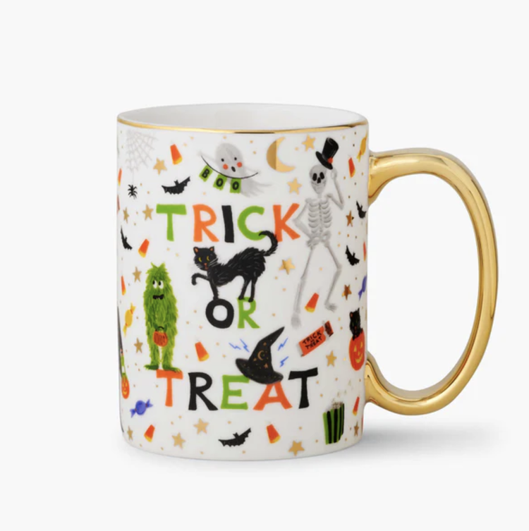 Rifle Paper Co. Halloween Parade Porcelain Mug