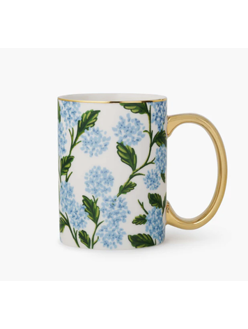 Rifle Paper Co. Hydrangea Porcelain Mug
