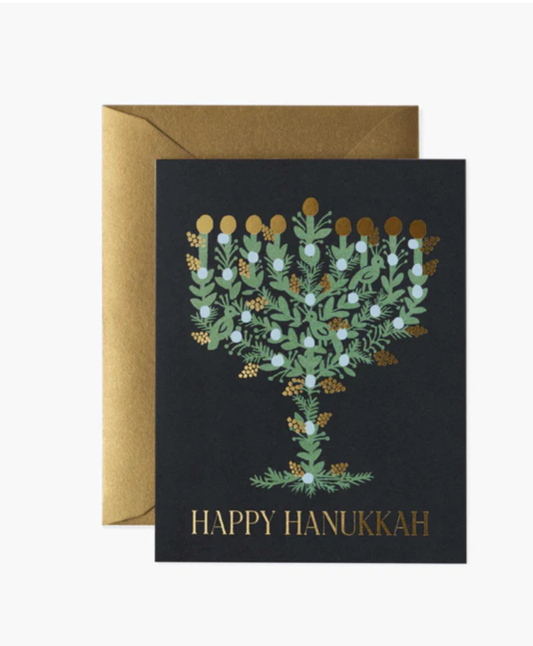 Rifle Paper Co. Laurel Menorah Box Set