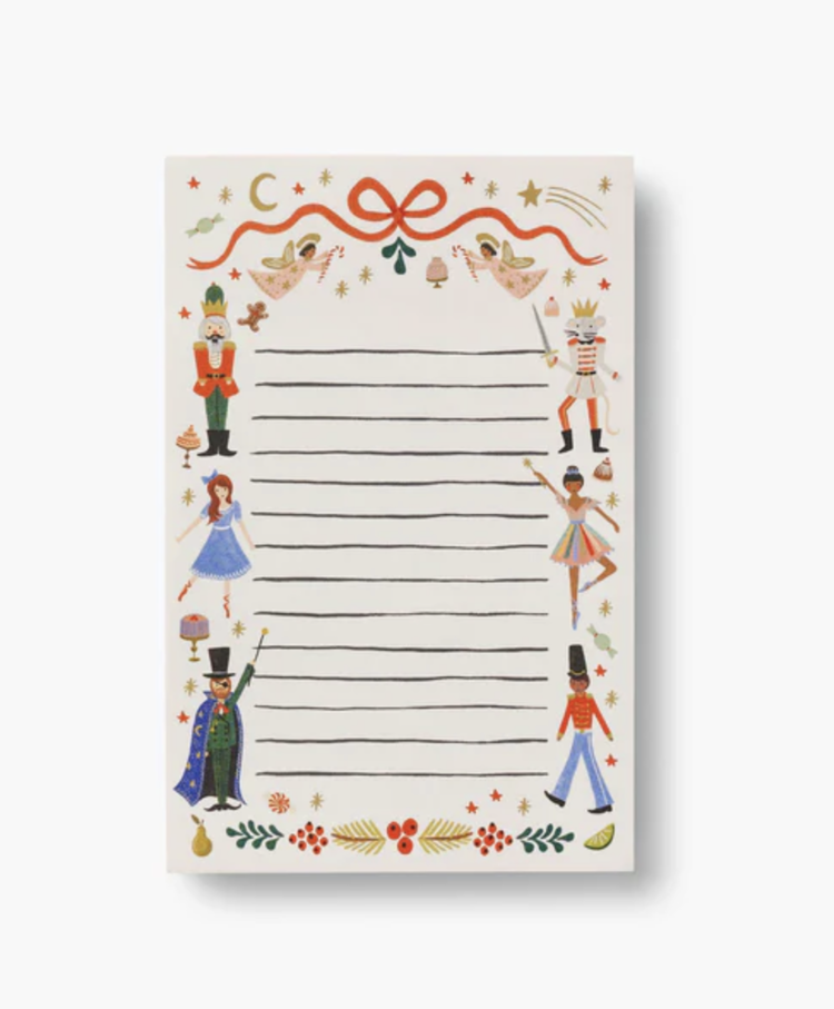 Rifle Paper Co. Nutcracker Notepad