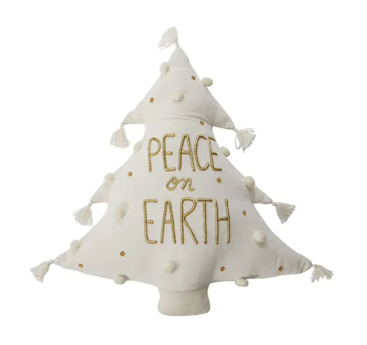 Accent Decor Peace Tree Pillow
