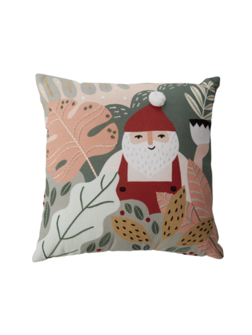 Accent Decor Proud Plant Santa Pillow