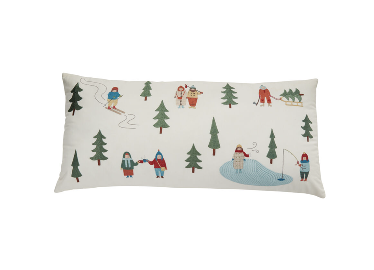 Accent Decor Villagers Pillow