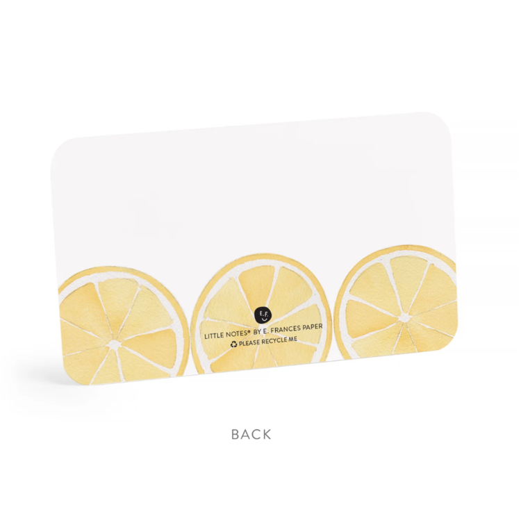 E. Frances Paper Studio Lemon Little Notes®