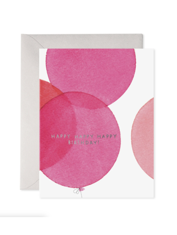 E. Frances Paper Studio Pink Balloons
