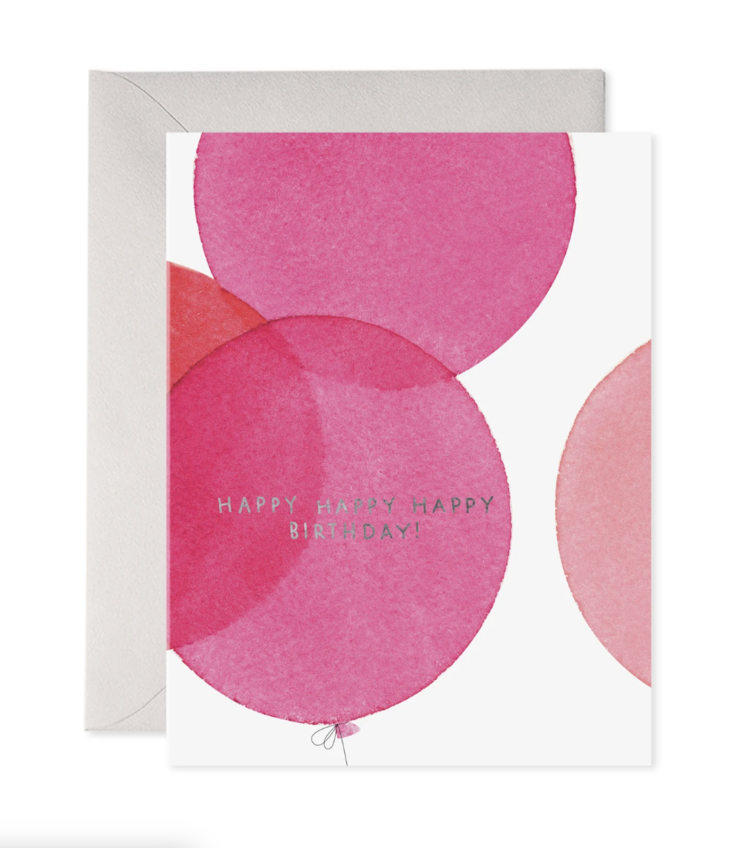 E. Frances Paper Studio Pink Balloons