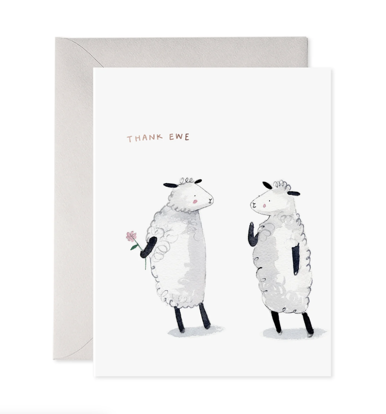 E. Frances Paper Studio Ewe Thank You