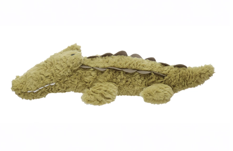 Creative Co-Op Plush Alligator