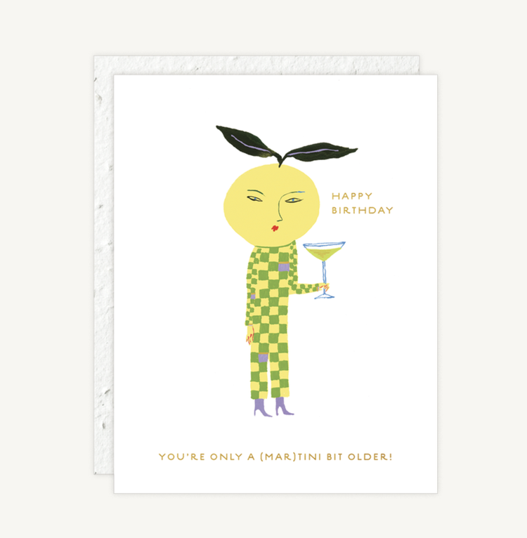 Seedlings Yuzu - Birthday Card