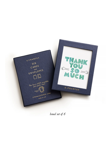 E. Frances Paper Studio Thank you hug Box Set