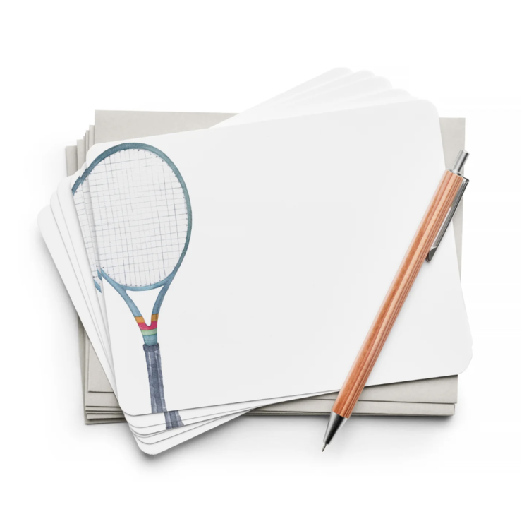 E. Frances Paper Studio Tennis Flat Notes