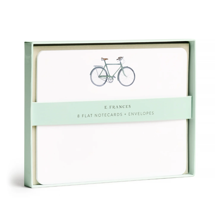 E. Frances Paper Studio Bicycle Flat Notes