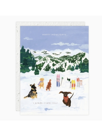 Seedlings Skiing Pups