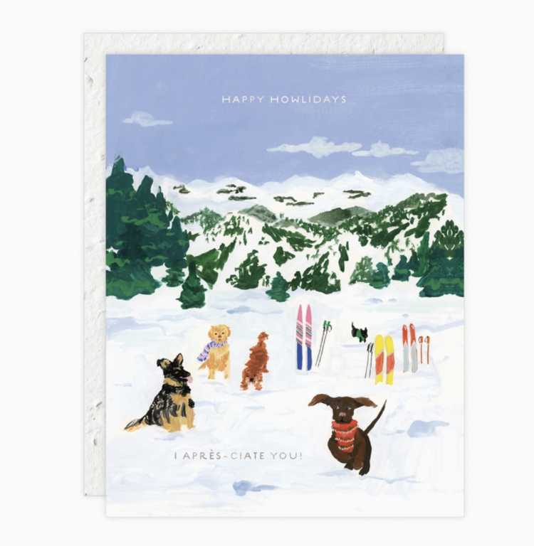 Seedlings Skiing Pups