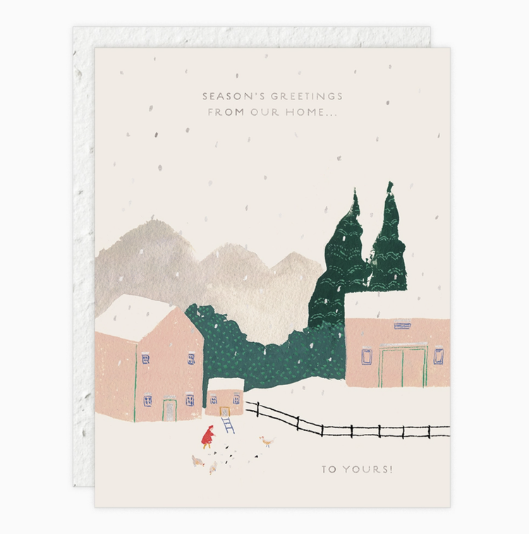 Seedlings Snow Chickens