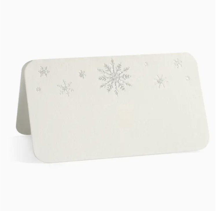 Karen Adams Designs Let It Snow Place Cards