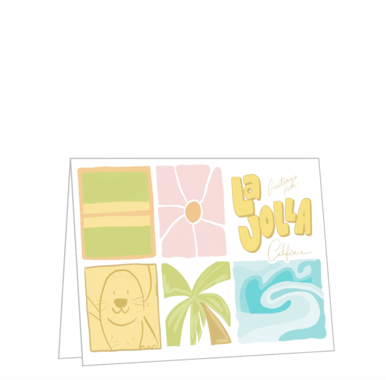 Sweet Paper Custom Hi La Jolla Card