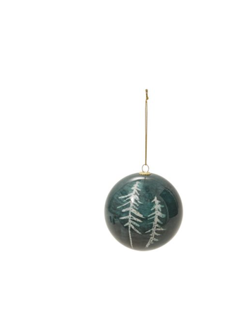 Accent Decor Brinley Ornament, Green