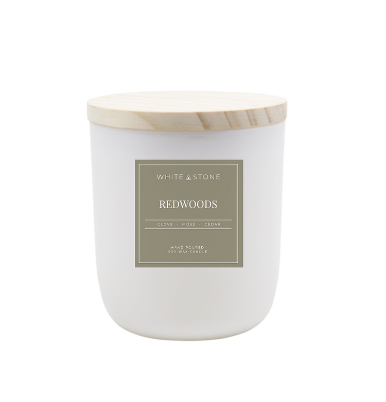 White Stone Candles 8 Oz Fall - Winter Candles