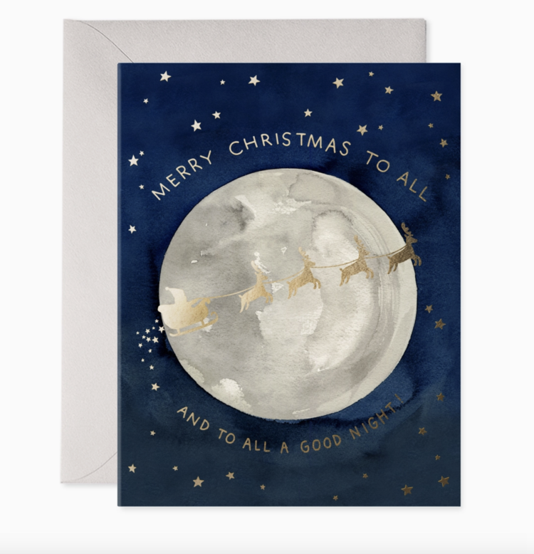E. Frances Paper Studio Santa Moon