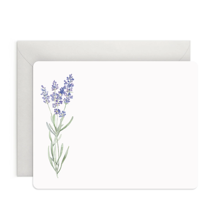E. Frances Paper Studio Lavender Flat Notes