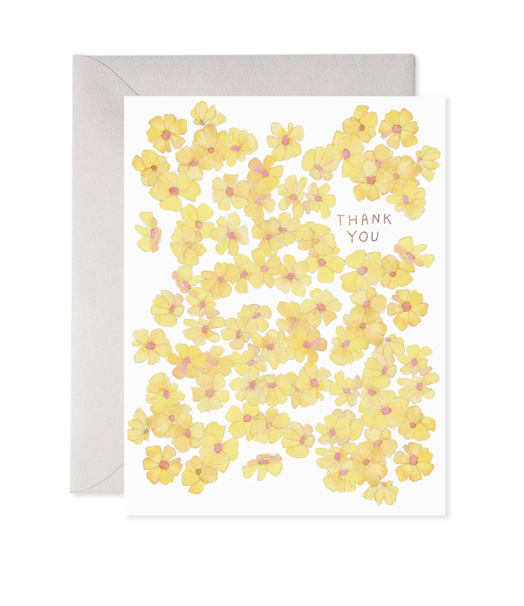 E. Frances Paper Studio Yellow Flowers