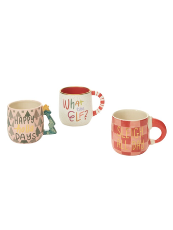 Accent Decor Christmas Mug