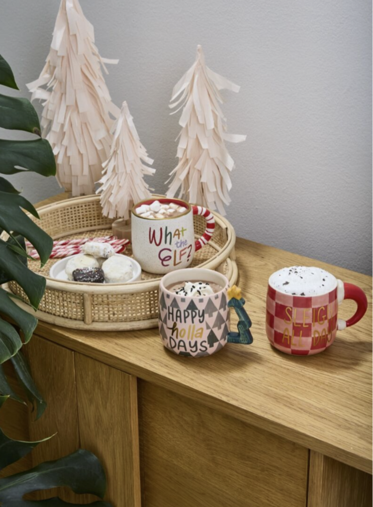 Accent Decor Christmas Mug