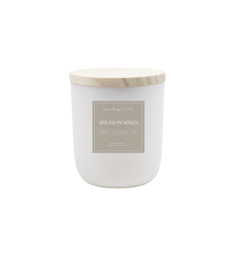 White Stone Candles 8 Oz Fall - Winter Candles