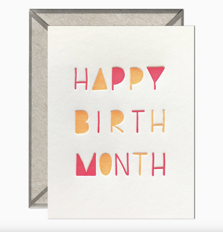 Ink Meets Paper Happy Birth Month