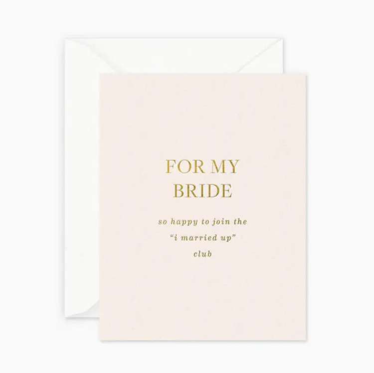 Smitten on Paper For My Bride