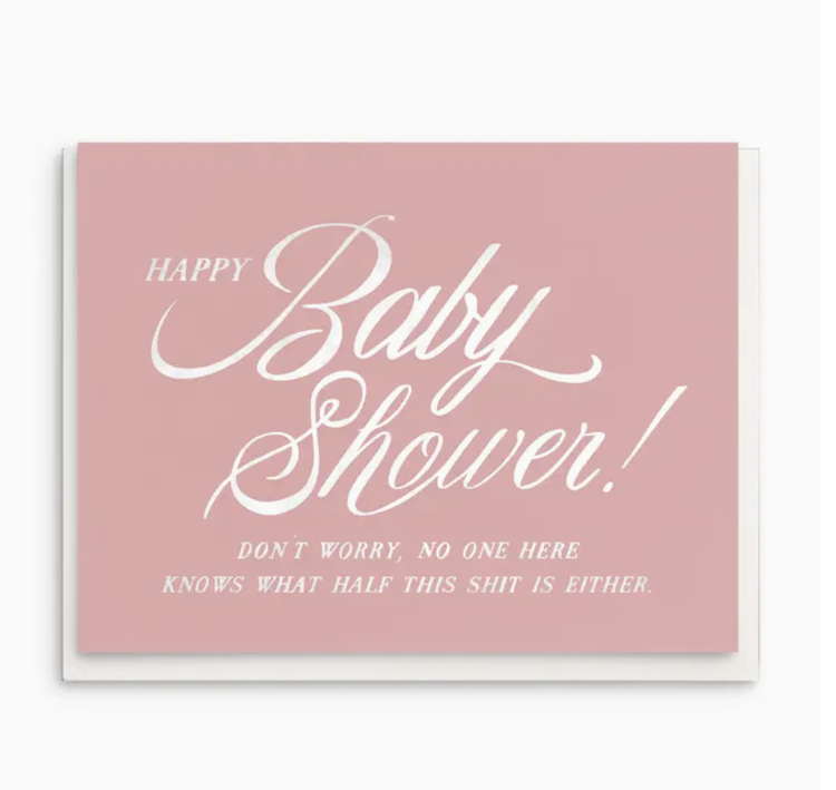 Dahlia Press Shower Day