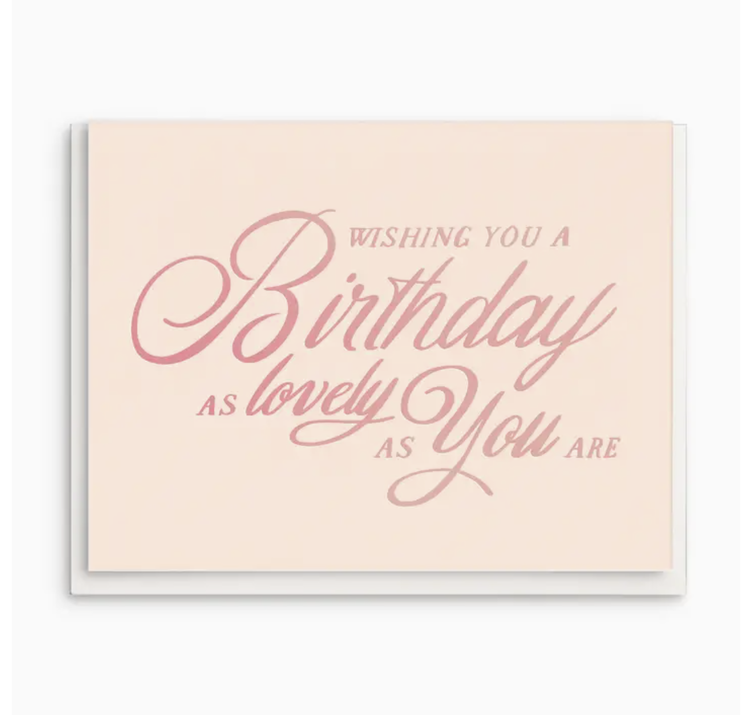 Dahlia Press Lovely Birthday