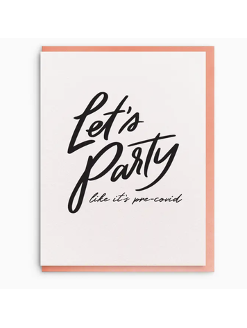 Dahlia Press Let's Party