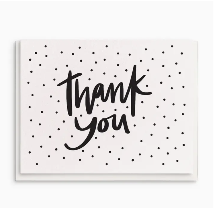 Dahlia Press Thank You Dots