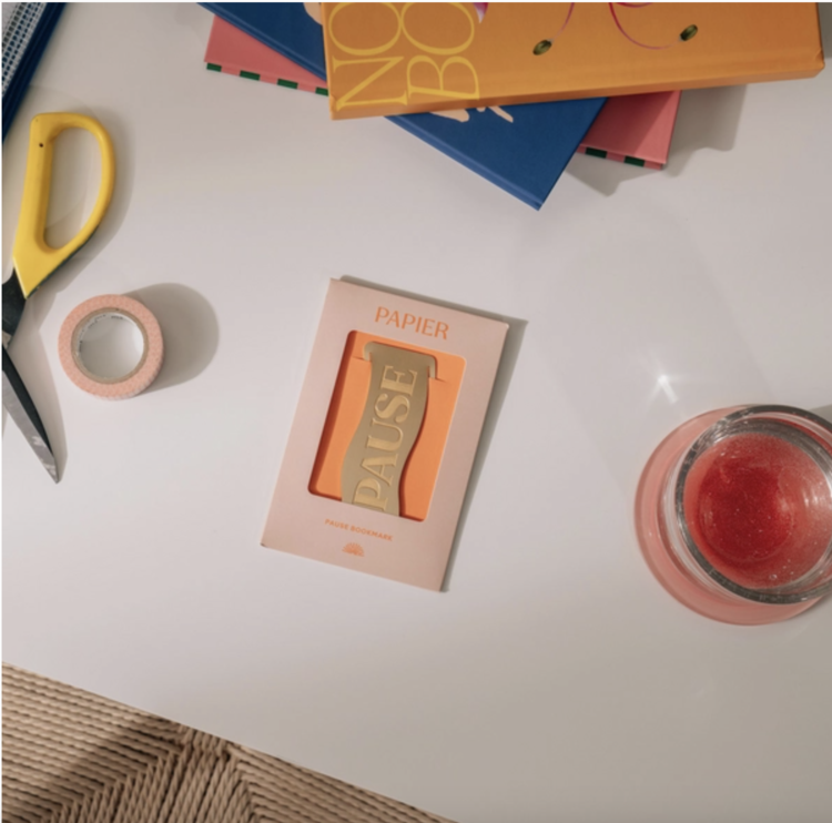 Papier Pause Bookmark