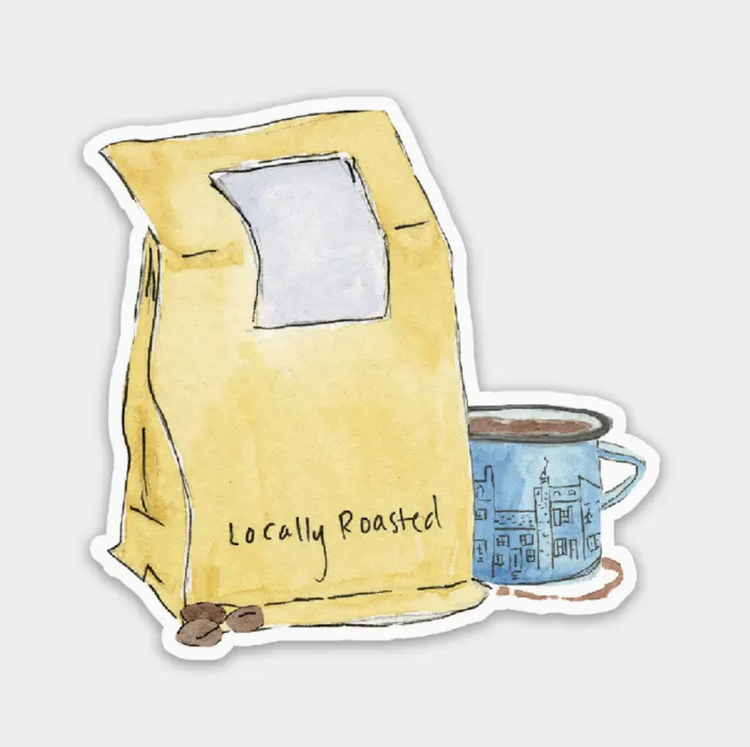 emmy+olly Sticker - Local Coffee