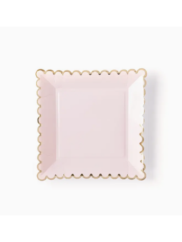 My Mind's Eye Basic Plates 9"- Blush