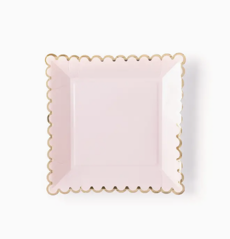 My Mind's Eye Basic Plates 9"- Blush
